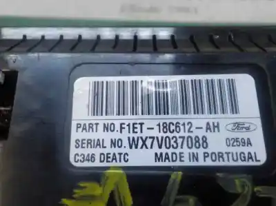 Peça sobressalente para automóvel em segunda mão comando de sofagem (chauffage / ar condicionado) por ford focus iii 1.5 d 120cv referências oem iam 2373035  f1et18c612ah