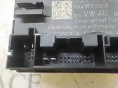 Second-hand car spare part electronic module for seat leon st (5f8) 1.6 tdi oem iam references 5q4959592bz00  5q4959592b