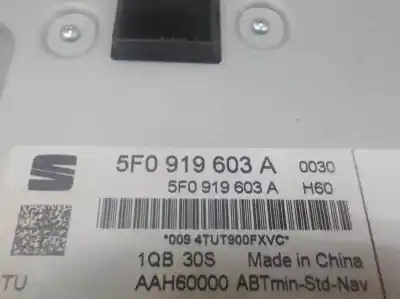 Автозапчасти б/у gps-навигационная система за seat leon st (5f8) 1.6 tdi ссылки oem iam 5f0919603a1qb  5f0919603a