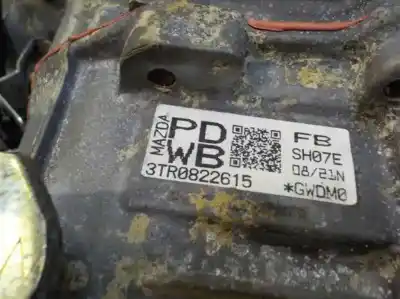 Second-hand car spare part gearbox for mazda cx-5 2.2 turbodiesel cat oem iam references   gwdm0