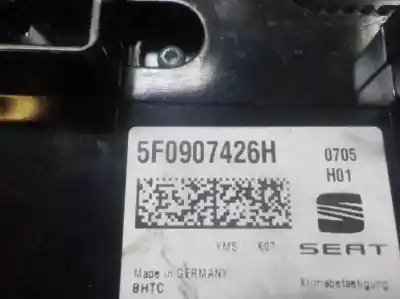 Автозапчастина б/у контроль опалення / кондиціонації для seat leon st (5f8) 1.6 tdi посилання на oem iam 5f0907426hyms  5f0907426h