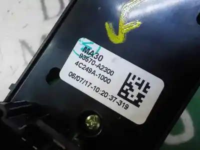 Second-hand car spare part left front power window switch for kia cee´´d business oem iam references 93570a2300wk 4c249a1000 93570a2300