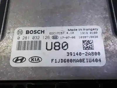 Tweedehands auto-onderdeel ecu motorcontroller voor kia cee´´d business oem iam-referenties 391402a800 0281032126 391402a800