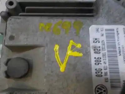 Second-hand car spare part ecu engine control for seat leon (1p1) 1.9 tdi oem iam references   