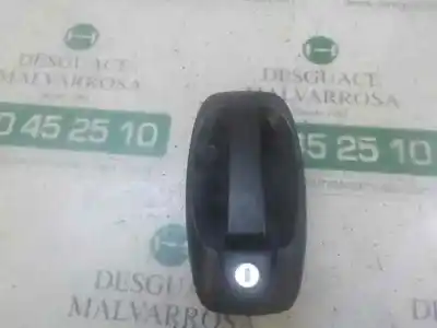Peça sobressalente para automóvel em segunda mão puxador exterior frente direito por fiat doblo ii cargo (263) 1.3 16v m-jet cat referências oem iam 735507854