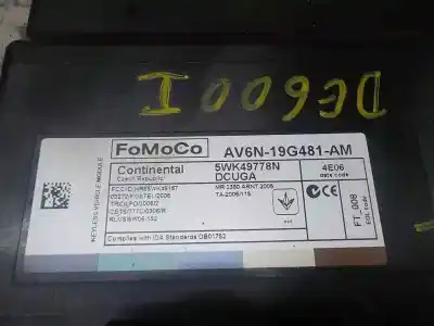 İkinci el araba yedek parçası elektronik modül için ford focus lim. (cb8) 1.6 tdci cat oem iam referansları 1829420  av6n19g481am