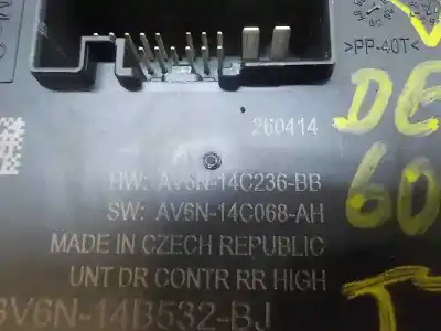 Second-hand car spare part electronic module for ford focus lim. (cb8) 1.6 tdci cat oem iam references 1799121  av6n14c236bb