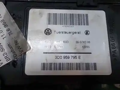 Second-hand car spare part rear left window motor for volkswagen touareg (7la, 7l6, 7l7) 3.0 v6 tdi oem iam references 7l0959703d05y  3d0959795e