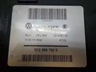 Second-hand car spare part left front window motor for volkswagen touareg (7la, 7l6, 7l7) 3.0 v6 tdi oem iam references 7l0959702l05x  3d2959792e
