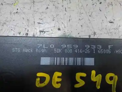 Second-hand car spare part electronic module for volkswagen touareg (7la, 7l6, 7l7) 3.0 v6 tdi oem iam references 7l0959933hzbb  7l0959933f