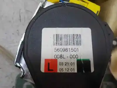Second-hand car spare part front left seat belt for volkswagen touareg (7la, 7l6, 7l7) 3.0 v6 tdi oem iam references 7l0857705jnwu 560981501 560981501