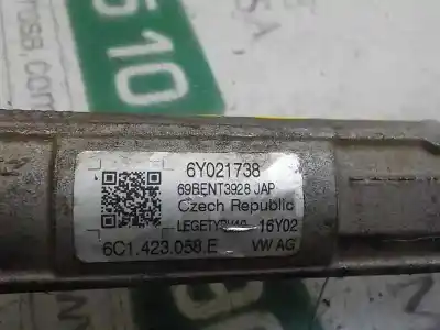 Pezzo di ricambio per auto di seconda mano cremagliera per seat ibiza sc (6p5) 1.4 tdi riferimenti oem iam 6c1423058e 6y021738 6c1423058e
