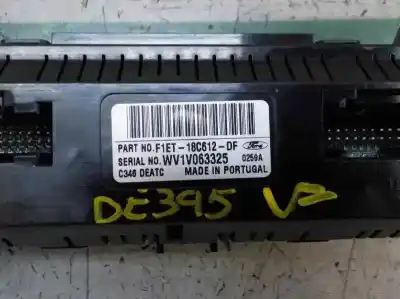 Peça sobressalente para automóvel em segunda mão comando de sofagem (chauffage / ar condicionado) por ford focus lim. 1.0 ecoboost cat referências oem iam 2376689  f1et18c612df