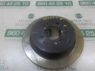Peça sobressalente para automóvel em segunda mão disco de travão traseiro por kia sportage iv (ql, qle) 1.7 crdi referências oem iam 58411d7000