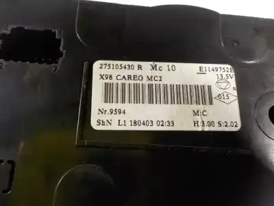 Автозапчасти б/у климат-контроль за renault captur i (j5_, h5_) 1.2 tce 120 ссылки oem iam 275105430r  275105430r