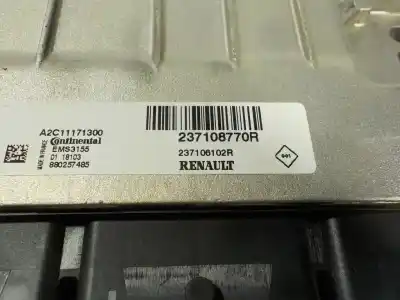 Автозапчасти б/у блок управления двигателем за renault captur i (j5_, h5_) 1.2 tce 120 ссылки oem iam 237108770r a2c11171300 237108770r