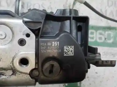 Pezzo di ricambio per auto di seconda mano serratura porta posteriore destra per citroen c3 picasso (sh_) 1.6 hdi 90 riferimenti oem iam 9800625180  