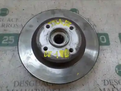 Peça sobressalente para automóvel em segunda mão disco de travão traseiro por peugeot partner kombi 1.6 16v hdi fap referências oem iam 