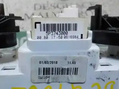 Recambio de automóvil de segunda mano de mando calefaccion / aire acondicionado para dacia lodgy 1.5 dci diesel fap cat referencias oem iam 275102784r  5p3743000