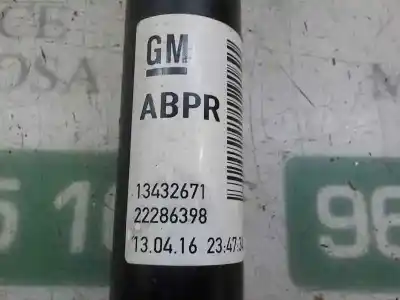 Автозапчастина б/у амортизатор задній лівий для opel corsa d (s07) 1.4 (l08 l68) посилання на oem iam   13432671