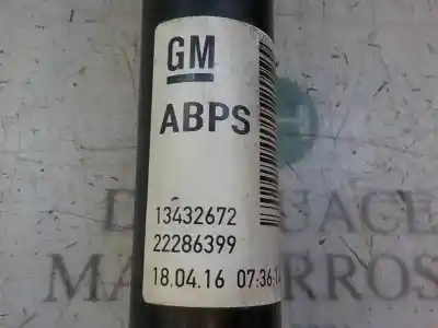 İkinci el araba yedek parçası sag arka amortisör için opel corsa d (s07) 1.4 (l08 l68) oem iam referansları   13432672
