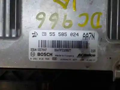 Автозапчастина б/у ебу контролер двигуна для opel zafira tourer c (p12) 2.0 cdti (75) посилання на oem iam 55579447 0281018769 55585024
