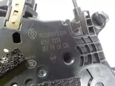 Автозапчастина б/у замок передніх дверей лівий для renault captur i (j5_, h5_) 1.2 tce 120 посилання на oem iam 805031332r 40517224 805031332r
