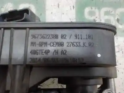 Автозапчастина б/у коробка метелика для citroen c3 aircross 1.2 12v vti посилання на oem iam 9673622380  