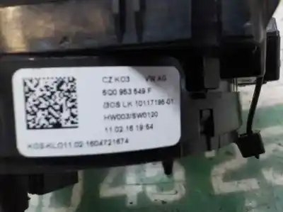 Pièce détachée automobile d'occasion contacteur tournant d'airbag pour volkswagen golf vii lim. (5g1) advance bluemotion références oem iam   5q0953549f