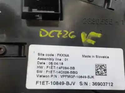 Автозапчастина б/у панель інструментів для ford c-max (ceu) 1.0 ecoboost cat посилання на oem iam 2303634  f1et10849bjv