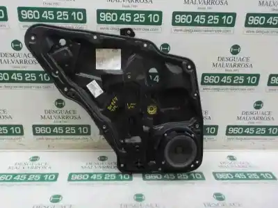 Peça sobressalente para automóvel em segunda mão elevador de vidros traseiro esquerdo por volkswagen tiguan (5n2) 2.0 tdi referências oem iam 5n0839461a