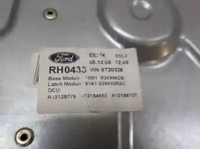 Автозапчасти б/у задний правый стеклорегулятор за ford kuga (cbv) 2.0 tdci cat ссылки oem iam 1738648  7m51r24994db