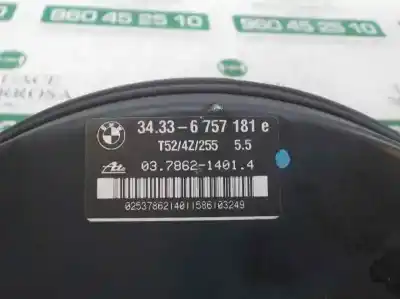 Second-hand car spare part brake servo for mini mini (r50,r53) 1.6 16v cat 116 cv / 85 kw oem iam references 34336779679 t524z255 34336757181