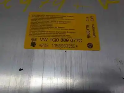 Second-hand car spare part electronic module for volkswagen eos (1f7) 2.0 tdi oem iam references 1q0880077c  1q0880077c