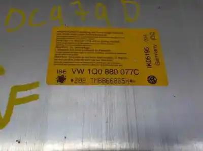 Second-hand car spare part electronic module for volkswagen eos (1f7) 2.0 tdi oem iam references 1q0880077c  1q0880077c