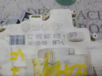 Peça sobressalente para automóvel em segunda mão fechadura da porta dianteira esquerda por volkswagen eos (1f7) 2.0 tdi referências oem iam 1p2837015  1p2837015