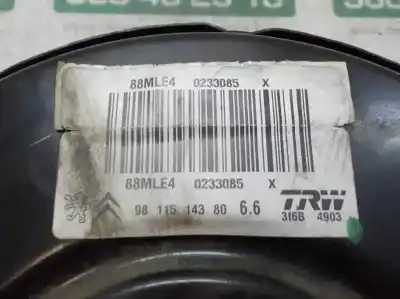 Автозапчасти б/у тормозной серво за citroen c-elysée exclusive ссылки oem iam 1609894980  9811514380