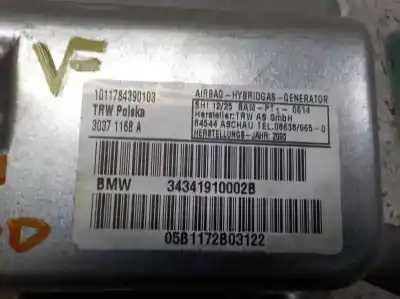 Second-hand car spare part front right side airbag for bmw x3 (e83) 2.0d oem iam references 72123427990  343419100028