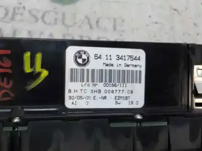 Second-hand car spare part climate control for bmw x3 (e83) 2.0d oem iam references 64113443981  64113417544