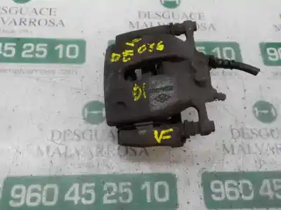 Peça sobressalente para automóvel em segunda mão pinça de travão dianteira esquerda por renault kangoo profesional referências oem iam 
