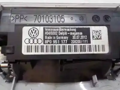 Second-hand car spare part interior light for audi a3 sportback (8p) 1.6 tdi oem iam references 8p0947135d9nq  8p0951177