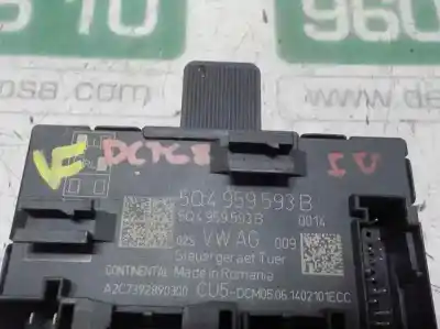 Pezzo di ricambio per auto di seconda mano modulo elettronico per seat leon st (5f8) style riferimenti oem iam 5q4959593bz00 a2c7392890300 5q4959593b