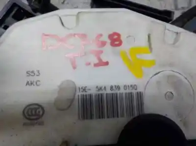 Автозапчастина б/у замок дверей заднього лівого для seat leon st (5f8) style посилання на oem iam 5k4839015q  5k4839015q