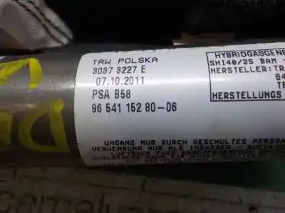 Автозапчасти б/у подушка безопасности передняя левая шторка безопасности за citroen c4 grand picasso millenium ссылки oem iam 8216pr  9654115280