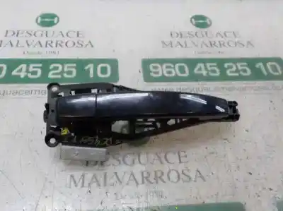 Peça sobressalente para automóvel em segunda mão puxador exterior traseiro esquerdo por opel insignia a sedán (g09) 2.0 cdti (69) referências oem iam 92233089