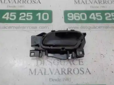 Peça sobressalente para automóvel em segunda mão puxador interior traseiro esquerdo por peugeot partner tepee 1.6 hdi referências oem iam 