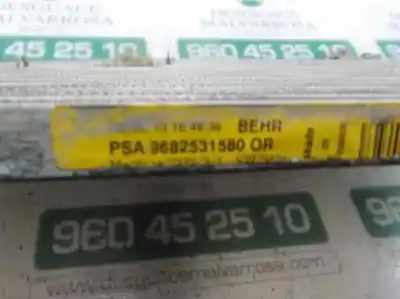 Peça sobressalente para automóvel em segunda mão condensador de ar condicionado por peugeot partner tepee 1.6 hdi referências oem iam   