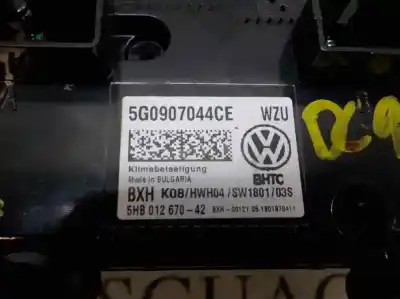 Second-hand car spare part climate control for volkswagen golf vii lim. (bq1) advance oem iam references 5g0907044cewzu  5g0907044ce