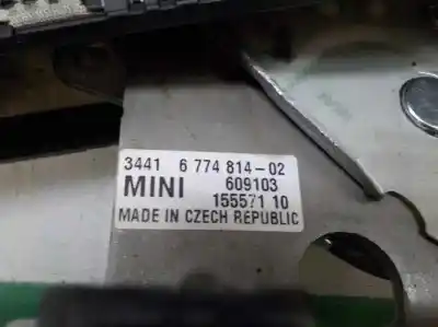 Peça sobressalente para automóvel em segunda mão alavanca de travão de mão por mini mini (r56) 1.6 16v diesel cat 109 cv / 80 kw referências oem iam 34406774814  15557110
