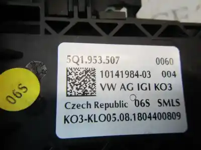 Piesă de schimb auto la mâna a doua ansamblu manete semnalizare pentru volkswagen golf vii lim. (5g1) bluemotion referințe oem iam 5q1953507migi  5q1953507